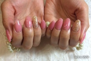 ☆juicy pink nail☆